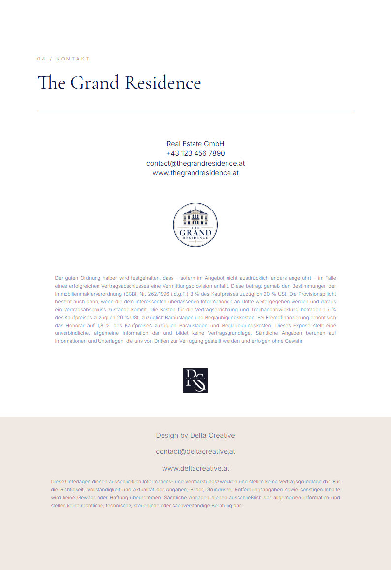 Immobilien Projektfolder Seite 14